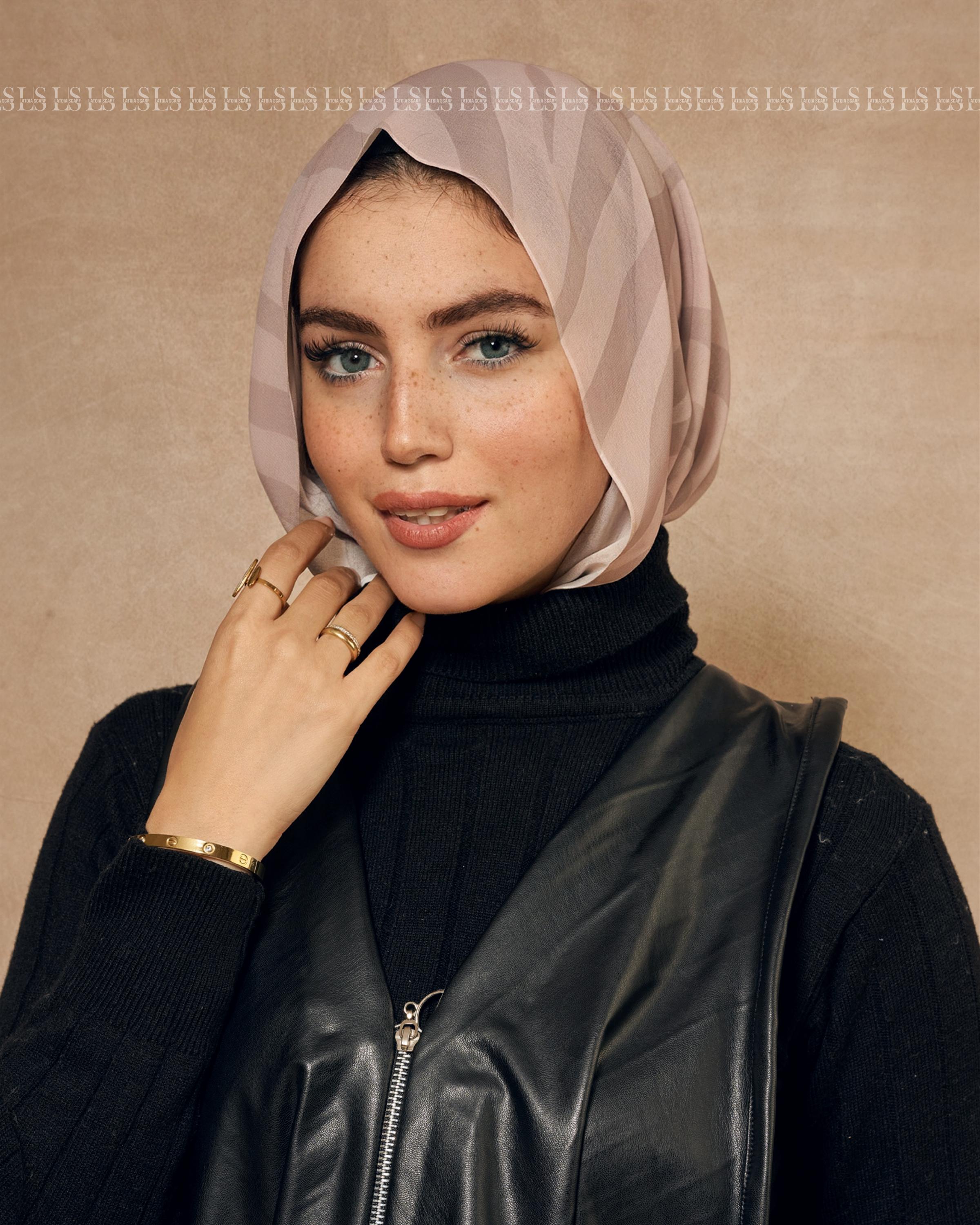 Zibra Brown Easy Scarf