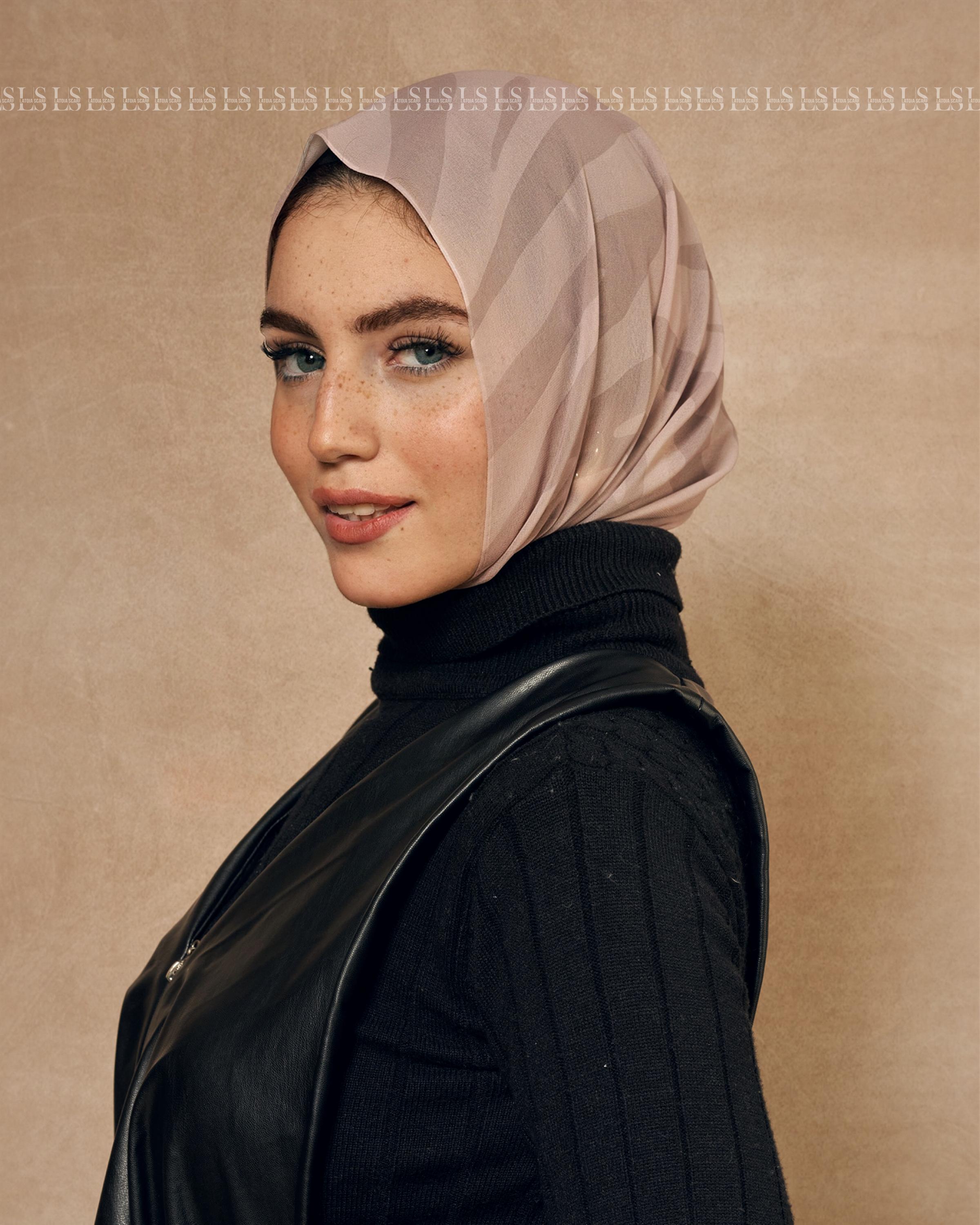 Zibra Brown Easy Scarf