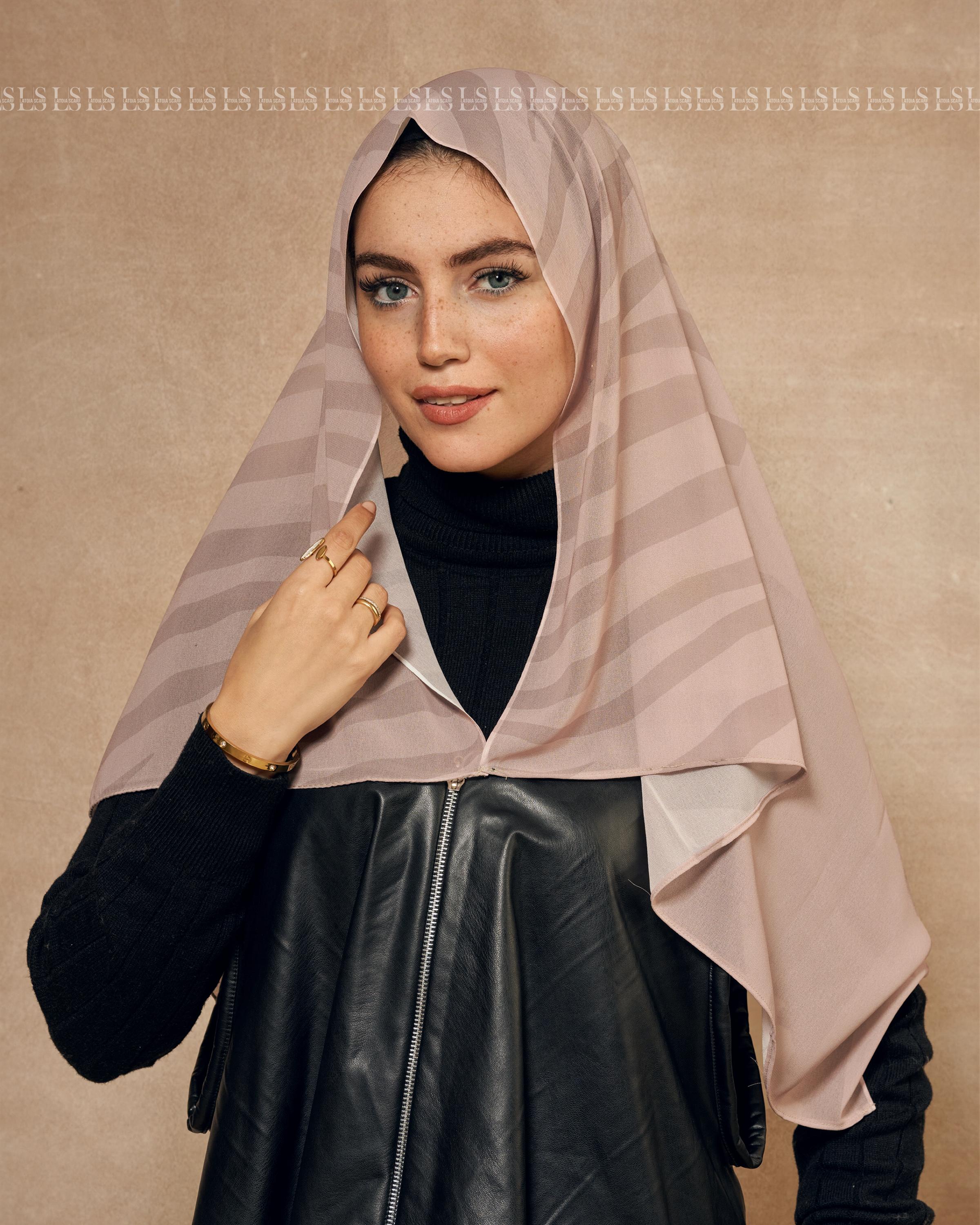 Zibra Brown Easy Scarf